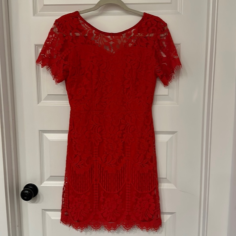 Helyo MSLG red dress medium used